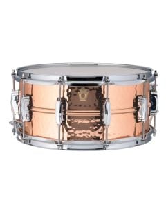 Ludwig 6.5x14" Hammered Copper Snare Drum