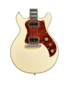 Hagstrom Megin Double Cut Electric Guitar - Creme