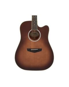 D'angelico Excel Bowery Dreadnought CE - Autumn Burst