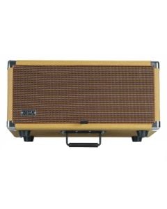Gator Cases GR-RETRORACK-4TW Vintage Amp Vibe Rack Case – 4U Tweed