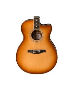 PRS SE AE40ETS Angelus A/E Guitar w/Case - Tobacco Sunburst