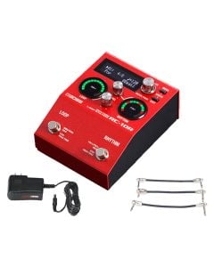 Boss RC-10R Rhythm Loop Station + Gator 9V Power Combo & 3 Patch Cables