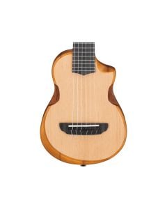 Ibanez AUP10NOPN Piccolo Sized Nylon Acoustic Guitar - Open Pore Natural