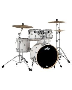 PDP Concept Maple 4-Piece Fusion Shell Pack - Pearlescent White