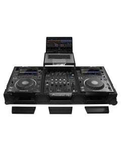 Odyssey 810141 2x Pioneer CDJ-3000 + 12" DJ Mixer Glide Style Coffin Case