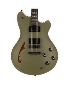EVH SA-126 Special Semi-Hollow Guitar - Matte Army Drab