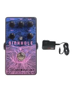 Catalinbread Sinkhole Ethereal Reverb Pedal + Gator 9V Power Supply Combo