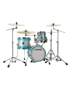 Sonor AQ2 Maple Martini 4-pc Shell Pack w/ 14" Kick - Aqua Silver Burst