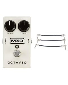 MXR M267 Octavio Fuzz + Gator Patch Cable 3 Pack