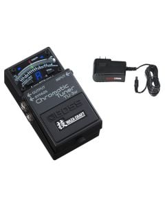 Boss TU-3W Chromatic Tuner WAZA CRAFT + Gator 9V Power Supply Combo