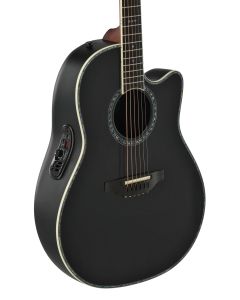 Ovation Europe CZ 2762BL-5-G Acoustic-Electric Guitar - Black