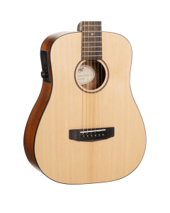 Cort Earth Go HyVibe Acoustic-Electric Guitar w/Bag - Natural