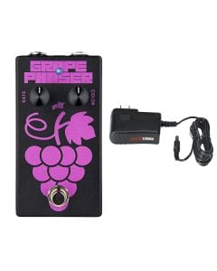 Aguilar Grape Phaser V2 Phaser Pedal + Gator 9V Power Supply Combo