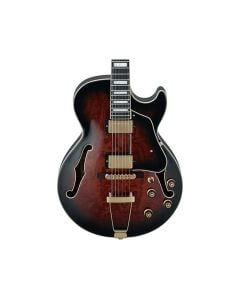Ibanez AG95QADBS AG Artcore Expressionist - Dark Brown Sunburst