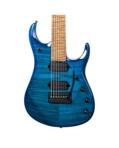 Ernie Ball Music Man JP15 7-String Electric Guitar - Ultramarine Flame