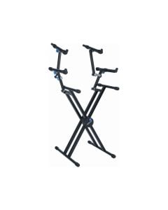 Quik Lok Pro Series Double-Braced Three-Tier X Keyboard Stand