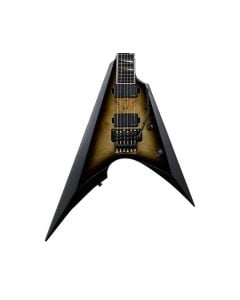 ESP E-II Arrow Burl Maple Electric Guitar - Nebula Black Burst