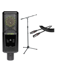 Lewitt LCT 540 Sub Zero Condenser Mic + Stand + Gator Cable