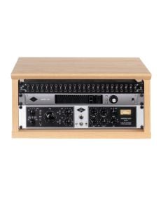 Gator Frameworks GFW-ELITERK-4U-MPL 4U Desktop Studio Rack - Maple Matte