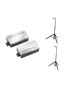 Fishman Fluence Classic Humbucker Set Nickel + 2 Gator Hanging Guitar Stands