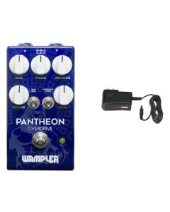 Wampler Pantheon Overdrive Pedal + Gator 9V Power Supply Combo