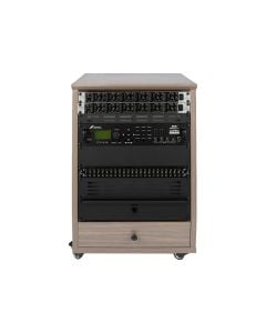 Gator Frameworks GFW-ELITESTUDIORK12-GRY Elite 12U Studio Rack - Grey
