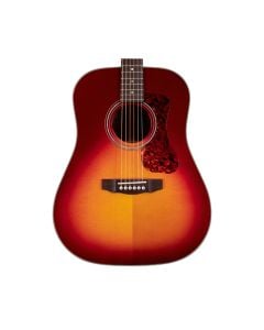 Guild D-140 Dreadnought Acoustic Guitar - Natural Cherry Burst