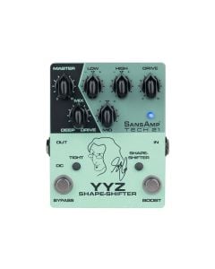 Tech 21 Geddy Lee YYZ Shape-Shifter Signature SansAmp Bass Pre-Amp Pedal