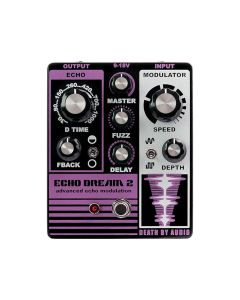 Death By Audio Echo Dream 2 Analog Delay w/ Fuzz Pedal