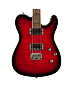 Fender Special Edition Custom Telecaster FMT HH - Black Cherry Burst
