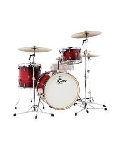Gretsch Catalina Club 3-pc Shell Pack w/ 20" Kick - Gloss Crimson Burst