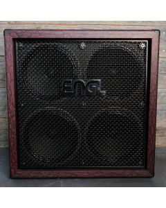 ENGL E412VGB Custom Shop Straight 4x12" Guitar Speaker Cabinet - Red Snakeskin