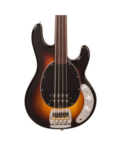 Ernie Ball Music Man Pino Palladino Fretless Signature Stingray Bass - 79 Burst