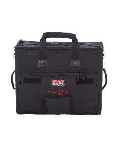 Gator Cases GSR-2U Laptop and 2-Space Audio Rack Bag