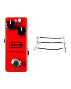 MXR M291 Dyna Comp Mini + Gator Patch Cable 3 Pack