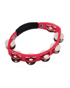 Latin Percussion Cyclops Handheld Tambourine Red - Steel