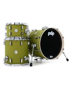 PDP Concept Maple 3-Piece Bop Shell Pack - Satin Olive