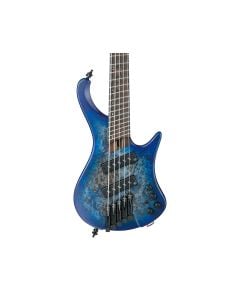Ibanez EHB1505MSPLF EHB Headless 5-Str Multiscale Pacific Blue Burst Flat