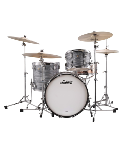 Ludwig Classic Maple Fab 3-pc Shell Pack w/22" Kick - Vintage Blue Oyster