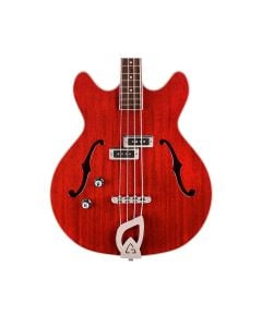 Guild Starfire I Left Handed Semi-Hollow Bass Guitar - Cherry Red