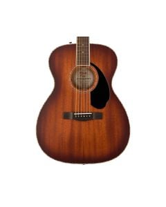 Fender PO-220E Orchestra All Mahogany w/ Case - Aged Cognac Burst