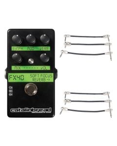 Catalinbread Soft Focus Shoegaze Reverb + 2x Gator Patch Cable 3 Pack