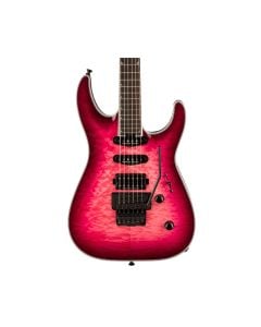 Jackson Pro Plus Series Soloist SLA3Q Electric Guitar - Fuschia Burst