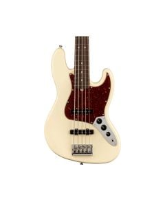Fender American Professional II Jazz Bass V - Olympic White w/ Rosewood FB