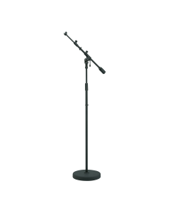 Tama MS756RBK Iron Works Studio Round Base Telescoping Boom Microphone Stand