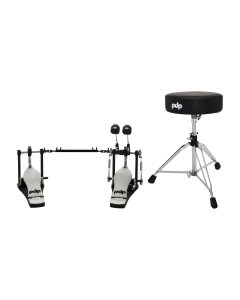 PDP 800 Series 2-Pc Hardware Pack - Double Pedal/Throne