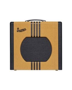 Supro 1822RBC Delta King 12 15-Watt 1x12" Tube Combo Amp - Tweed/Black