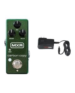 MXR M299 Carbon Copy Mini + Gator 9V Power Supply Combo