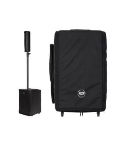 RCF EVOX JMIX8 + Cover w/ Wheels