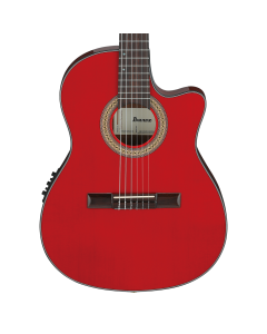 Ibanez GA35TCE Acoustic-Electric Nylon String Guitar - Sapphire Red High Gloss